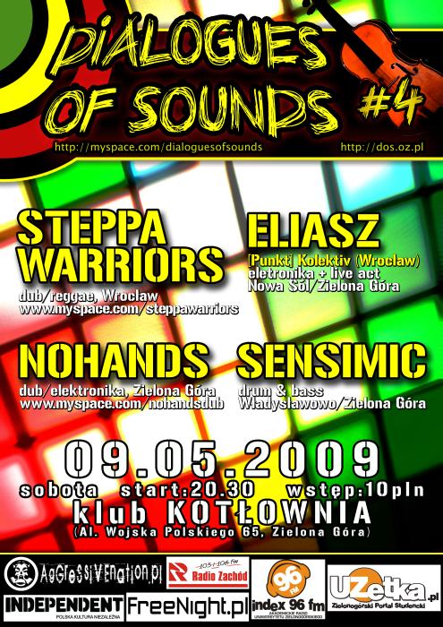 Dialogues Of Sounds #4 - Plakat